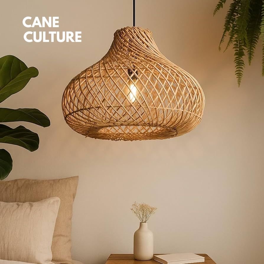cane lampshades