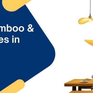 How to Style Bamboo & Cane Lampshades in Your Home